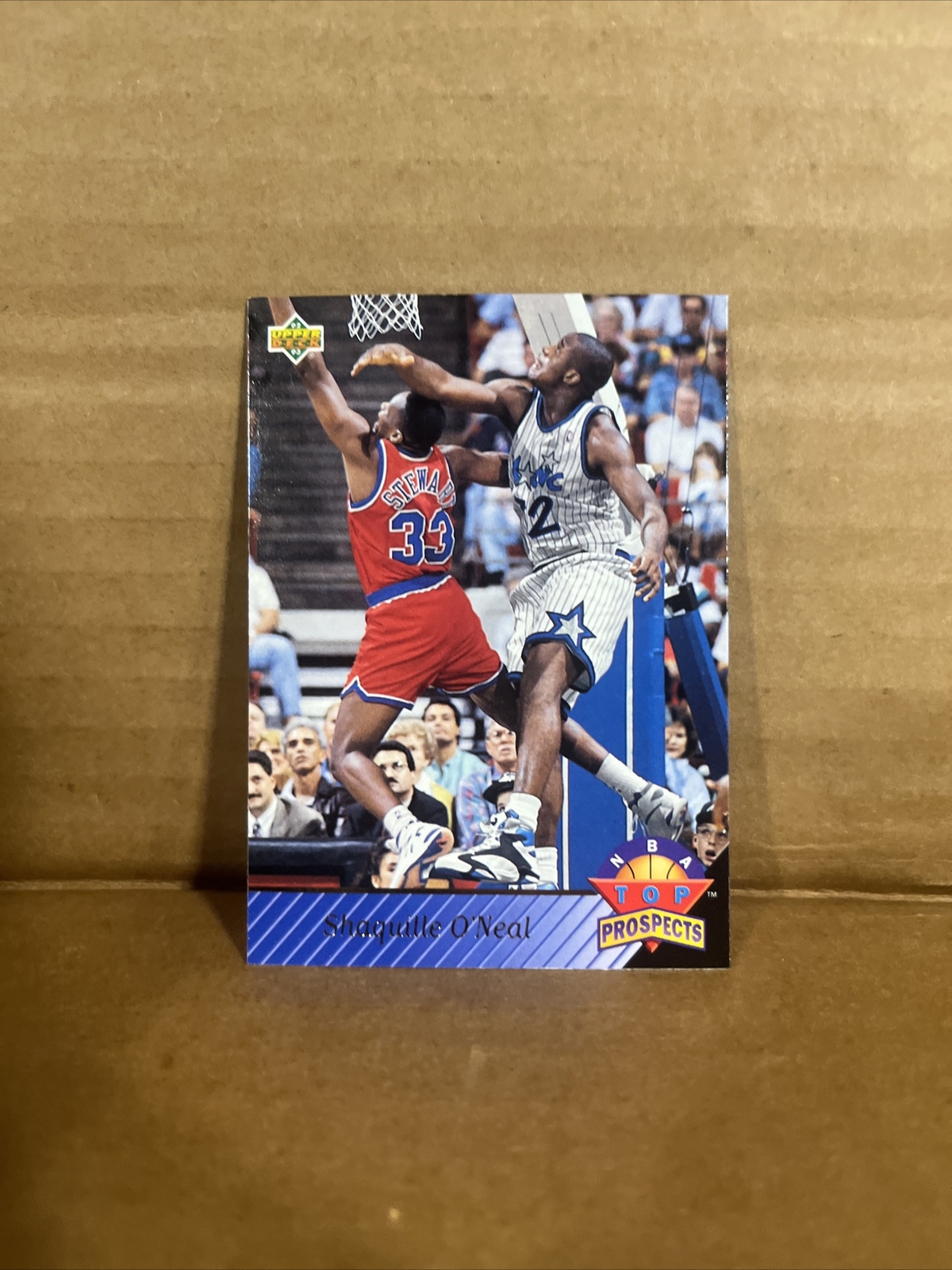 1992-1993 Upper Deck Shaquille O'Neal Top Prospects Rookie Card RC #474 HOF Vtg