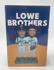 Montgomery Biscuits MiLB Josh & Nathaniel Lowe Brothers Bobblehead SGA