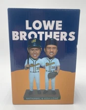 Montgomery Biscuits MiLB Josh & Nathaniel Lowe Brothers Bobblehead SGA