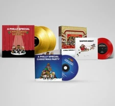 A PHILLY SPECIAL CHRISTMAS 2X GOLD VINYL, PUZZLE, RED VINYL 45 & CD NEW SEALED