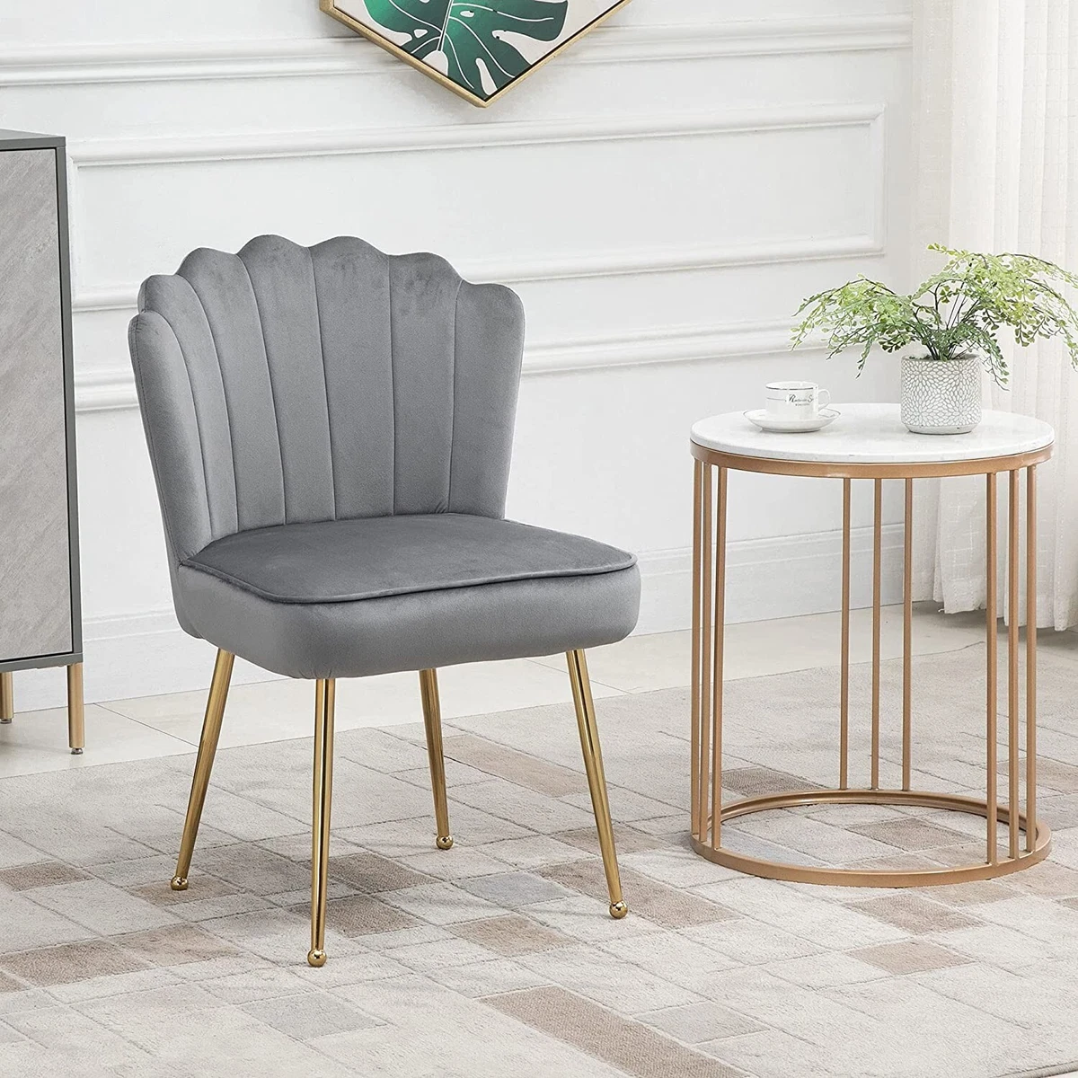 Shell dressing cheap table chair