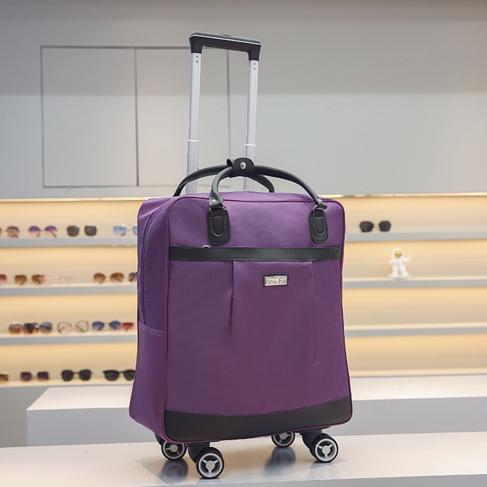 16" 18" Wheeled Travel Bag Spinner Suitcase