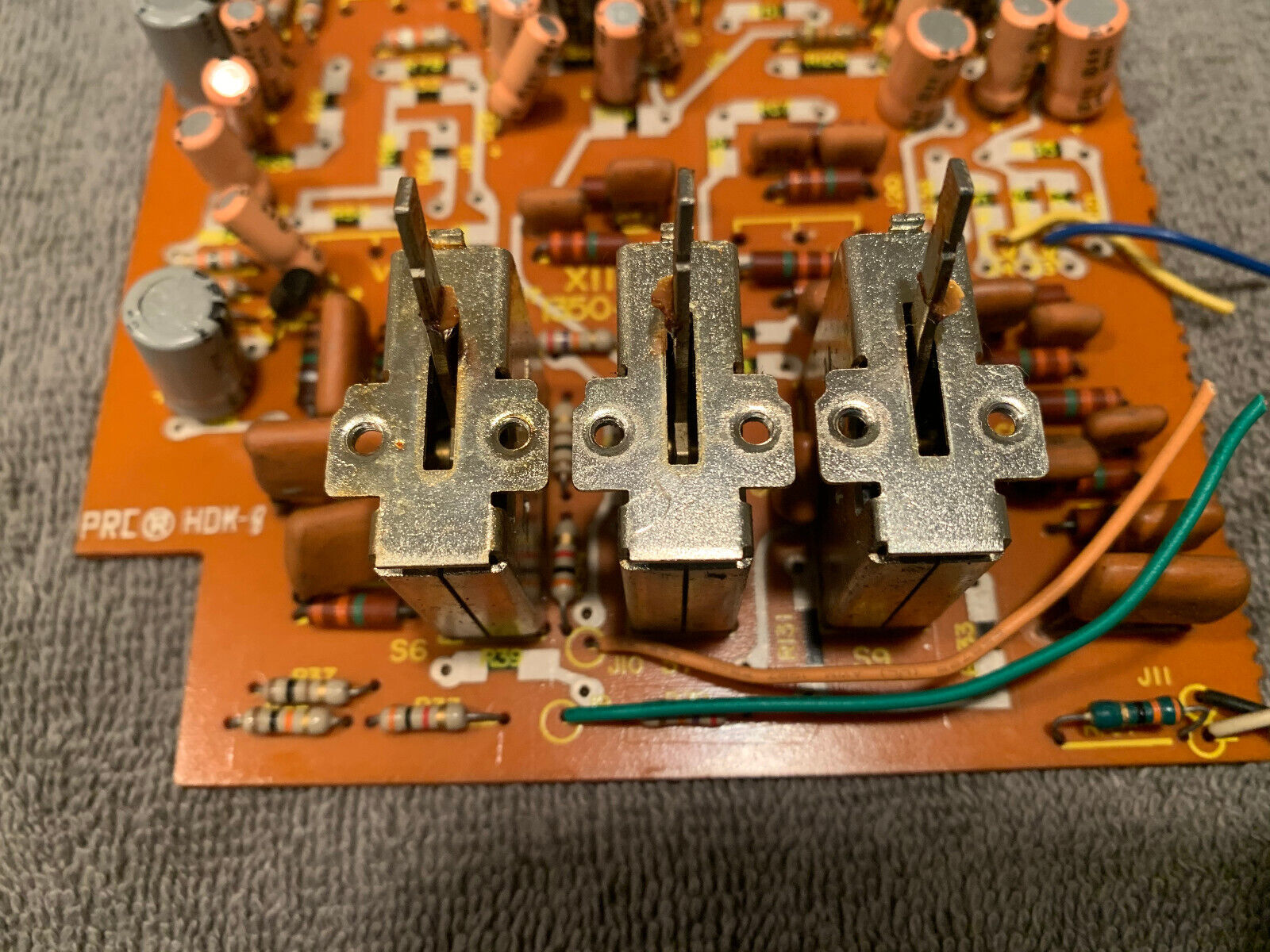 Kenwood KA-7300 Integrated Amplifier Parting Out Tone Board and 