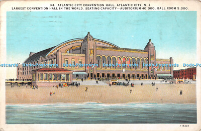 R332720 141 Atlantic City Convention Hall Atlantic City N J größte Convention H