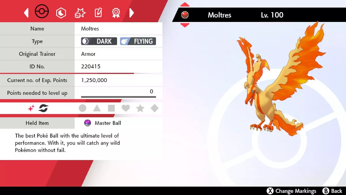 Galarian Moltres (Shiny vs Normal)