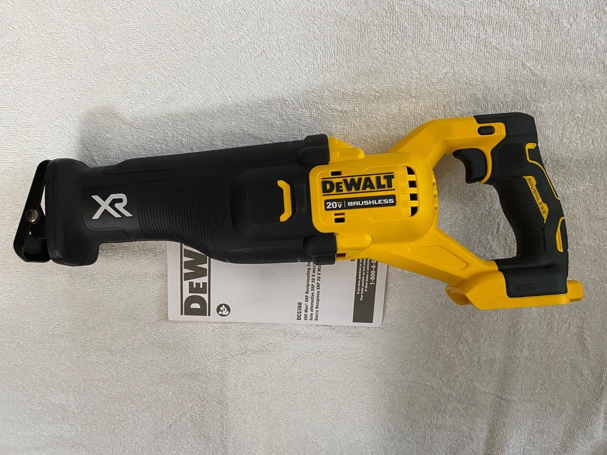 New Dewalt DCS368B 20V Max XR Brushless Reciprocating Saw With Power Detect