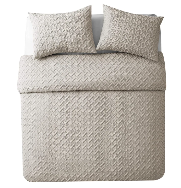 VCNY 被子套装灰褐色大号全套 — 第 4/4 张图片