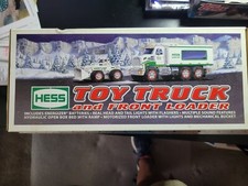 Hess Toy Truck and Front Loader 2008, New In Original Box 