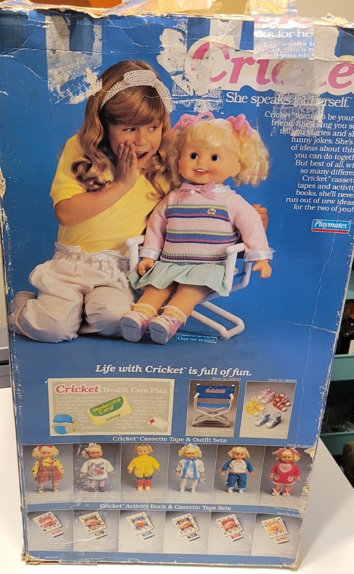 1986 Cricket Doll In Box (Not Tested) eBay