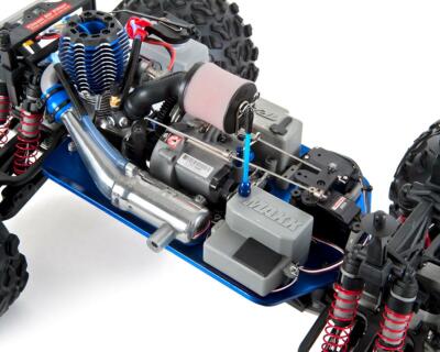Traxxas T-Maxx 3.3 4WD RTR Nitro Monster Truck (Blue) [TRA49077-3