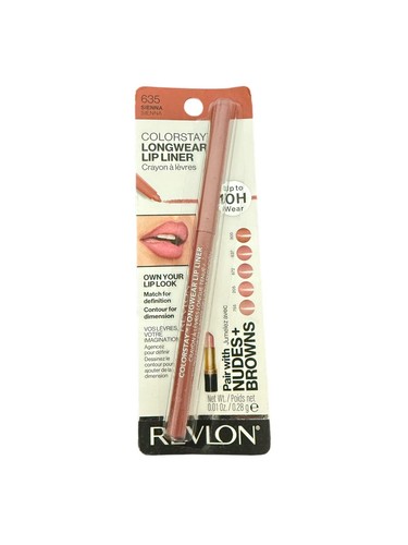 NEW Revlon ColorStay Lipliner, Sienna 635, 0.01 oz