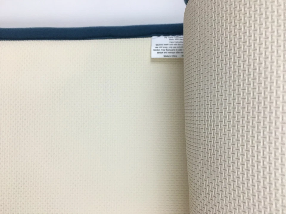 Juego de 2 alfombras de baño de espuma viscoelástica para estudio de baño BlueBounceComfort Tech 17"X24" Foto 3 de 4