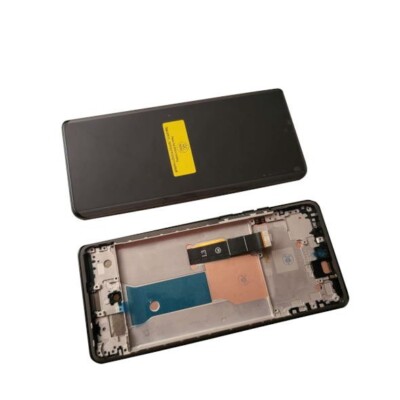 Für Original Motorola Edge 40 Neo XT2307 LCD Display Touchscreen Rahmen Komplett