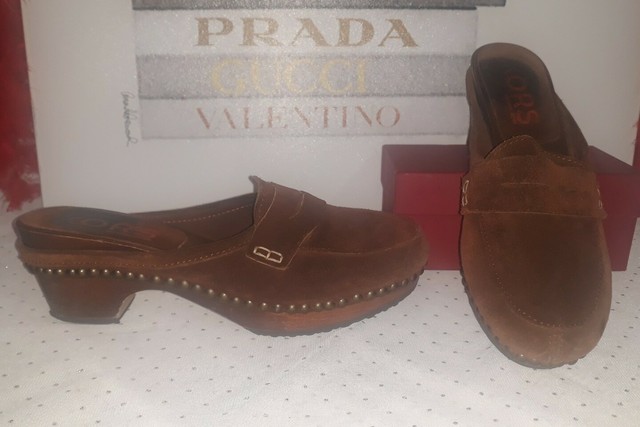 wooden platform clogs