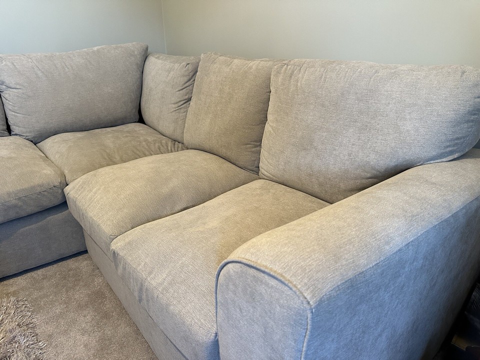 Corner Sofa Grey (Excellent Condition) eBay