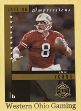 1998 Pinnacle Mint Collection Steve Young #5 Lasting Impressions
