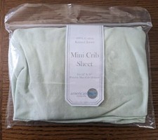 American Baby Company Fitted Sheet Portable Mini Crib 100 Cotton Jersey Knit
