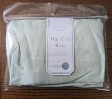 American Baby Company Fitted Sheet Portable Mini Crib 100% Cotton Jersey Knit