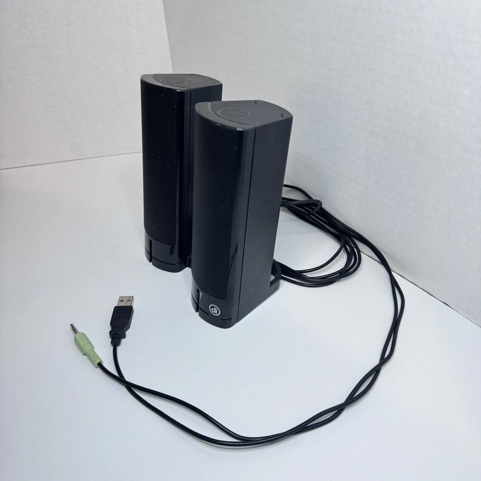 Sistema de altavoces Digital Innovations 4330200 AcoustiX 2.0 USB de escritorio/barra de sonido Foto 3 de 4