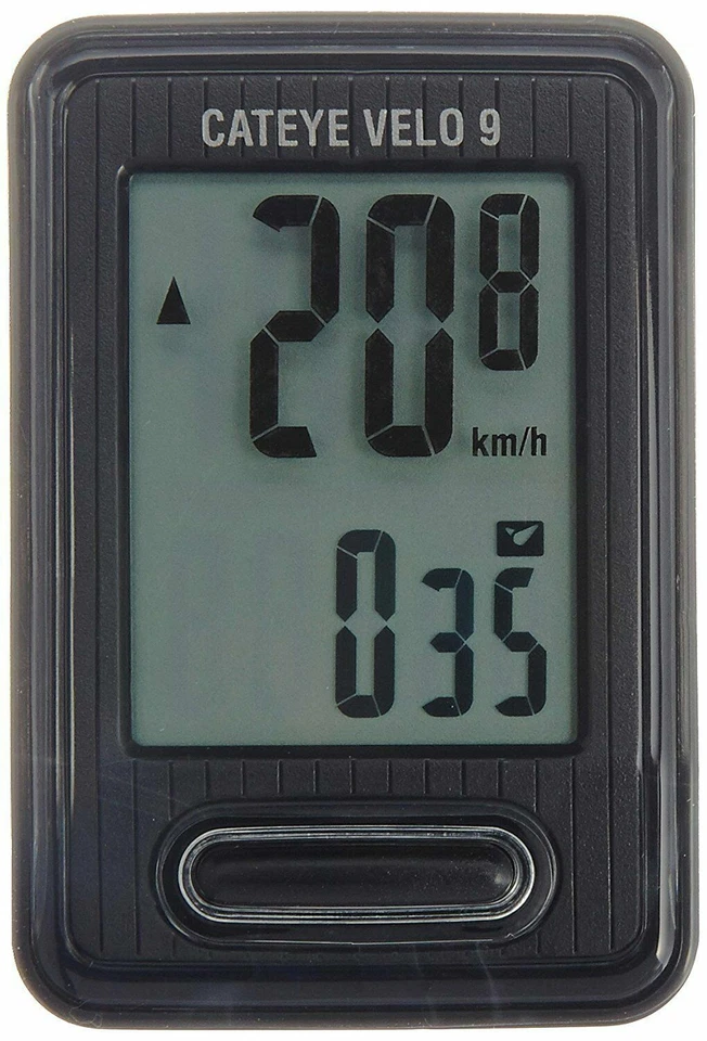 CAT EYE Cycle computer VELO 9 CC-VL 820 Black White From Japan - Image 2 of 4