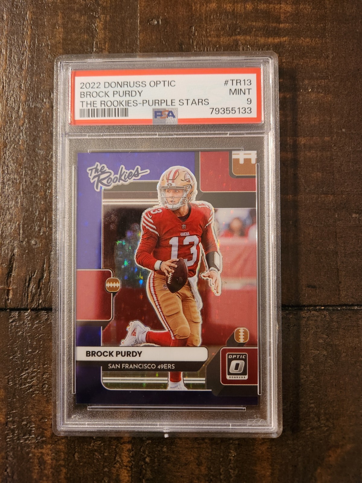 2022 Optic Brock Purdy The Rookies- Purple Stars 1/25🔥