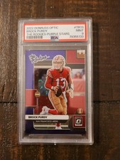 2022 Optic Brock Purdy The Rookies- Purple Stars 1/25🔥