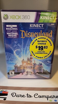 Kinect Disneyland Adventures (Microsoft Xbox 360, 2011) Sealed