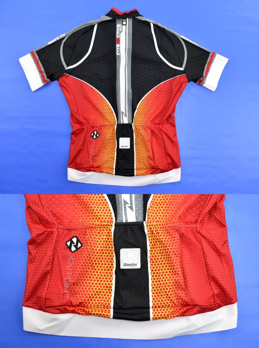 Santini★サンティーニ INTERACTIVE ジャージ size:L Santini Interactive Aero jersey size:L black | eBay