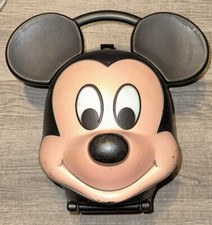 Vintage Mickey Mouse Head Disney Aladdin Lunch Box