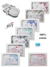 Made in Italy NAZARENO GABRIElli Baby Crib/Pram Sheet Set A91