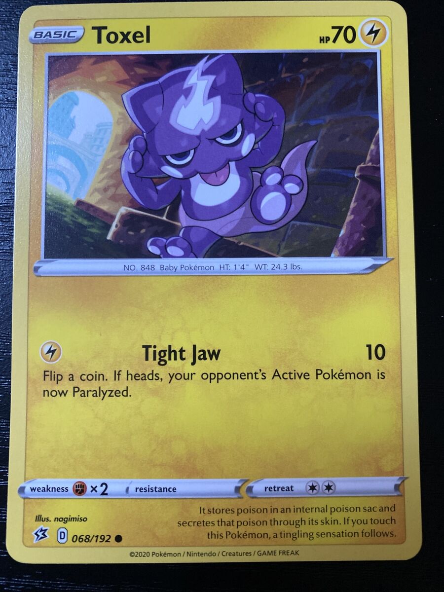 Toxel pokemon card value