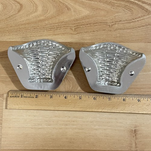 VTG Vormenfabriek Dutch Chocolate Mold Rocking House Basket & Bell Lot Holland - Picture 6 of 18