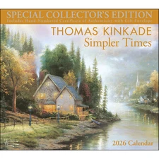 Andrews McMeel Publishing,  Thomas Kinkade Collectors Edition 2026 Wall Calendar