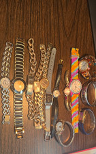13 mixed vintage watches for women