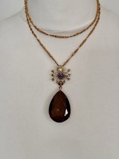 Alexander McQueen oversized pendant long necklace.Pre-owned. Very Good Condition