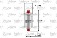Kraftstofffilter Valeo 587200 Anschraubfilter FüR VW Peugeot Fiat Audi Renault 1