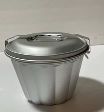 Mrs. Anderson’s Baking Non-Stick Steamed Pudding Mold with Lid, 1.6-Liters, NEW