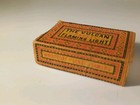 Sweden Antique Vintage Matchboxes. Vulcan Safety Flaming Light Tidaholm W/Matchs — photo 2