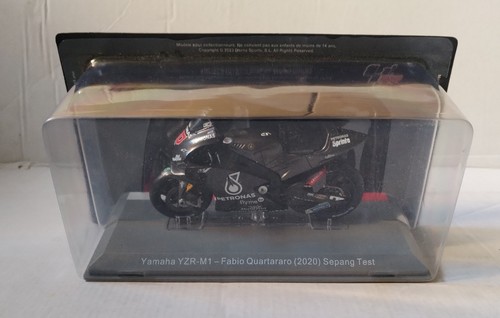 YAMAHA YZR-M1 SEPANG TEST GP20 , 1/18 MOTOGP MOTORCYCLE, FABIO QUARTARARO