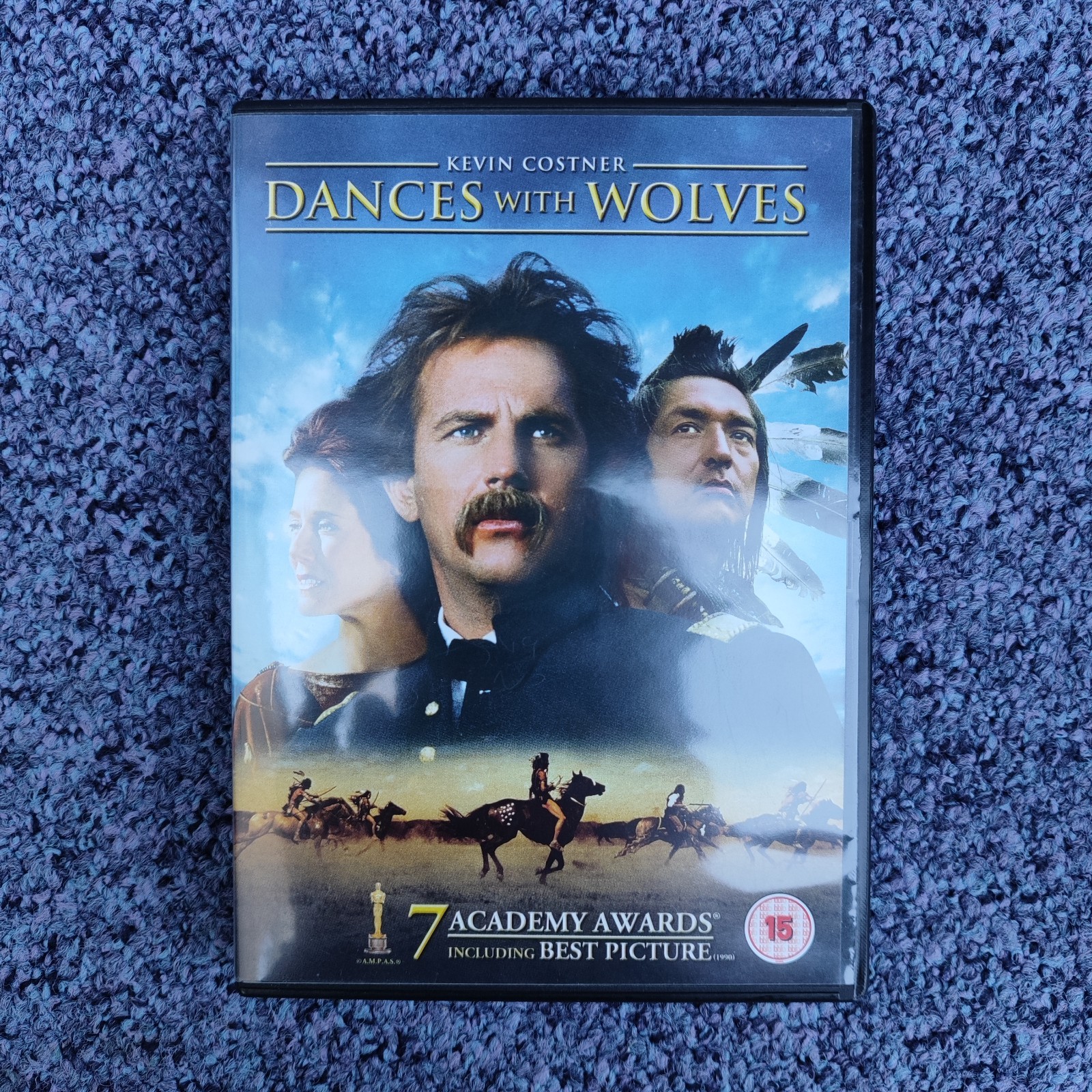 Dances with Wolves DVD - VGC Kevin Costner Drama - Free P&P