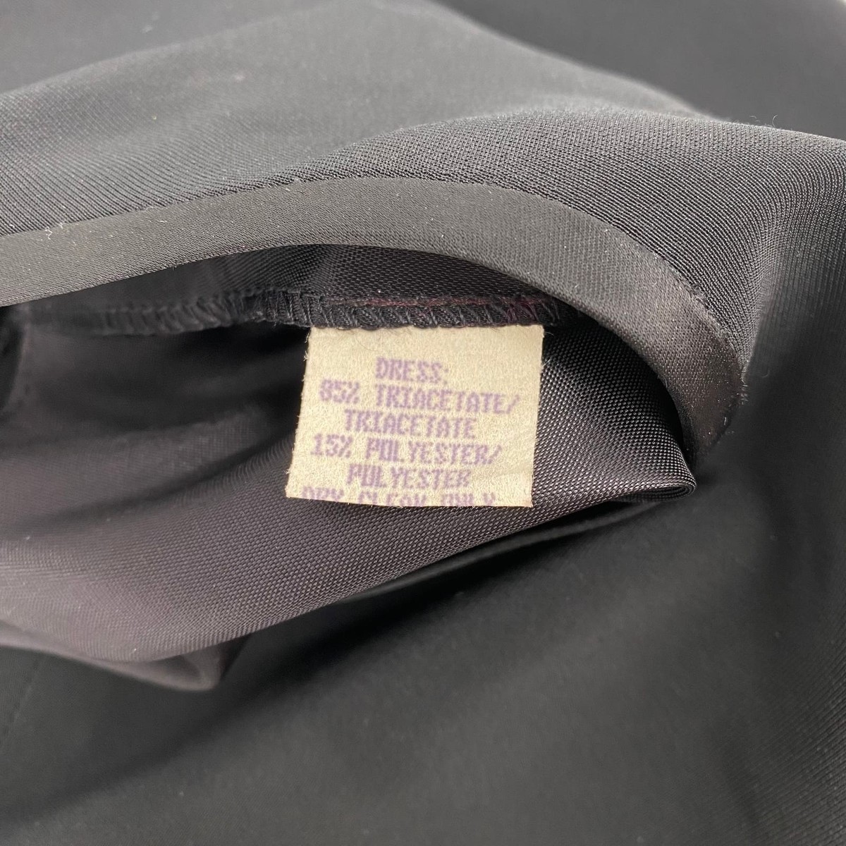 Jeannene Booher Black Layered Shoulder Pad Dress | Size 12 View 4