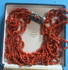 collana corallo rosso di Sardegna