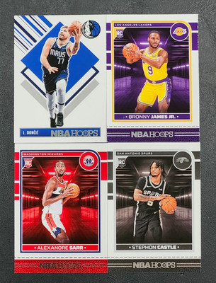 2024-25 NBA Hoops Basketball 231-300 BASE Rookies and Tributes You Pick - READ