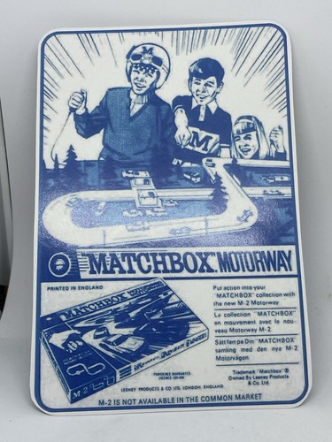 Matchbox Lesney #1 Custom Preproduction Mercedes Truck Blister Pack. - Picture 5 of 5
