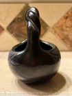 Vintage Santa Clara Pueblo Pottery Basket Unsigned 5.25 inches — photo 4