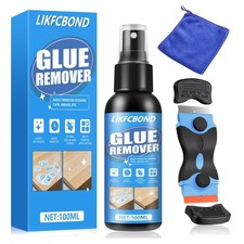 Sekundenkleber Entferner Spray 100ml Glas Etiketten Oberflächen Stark