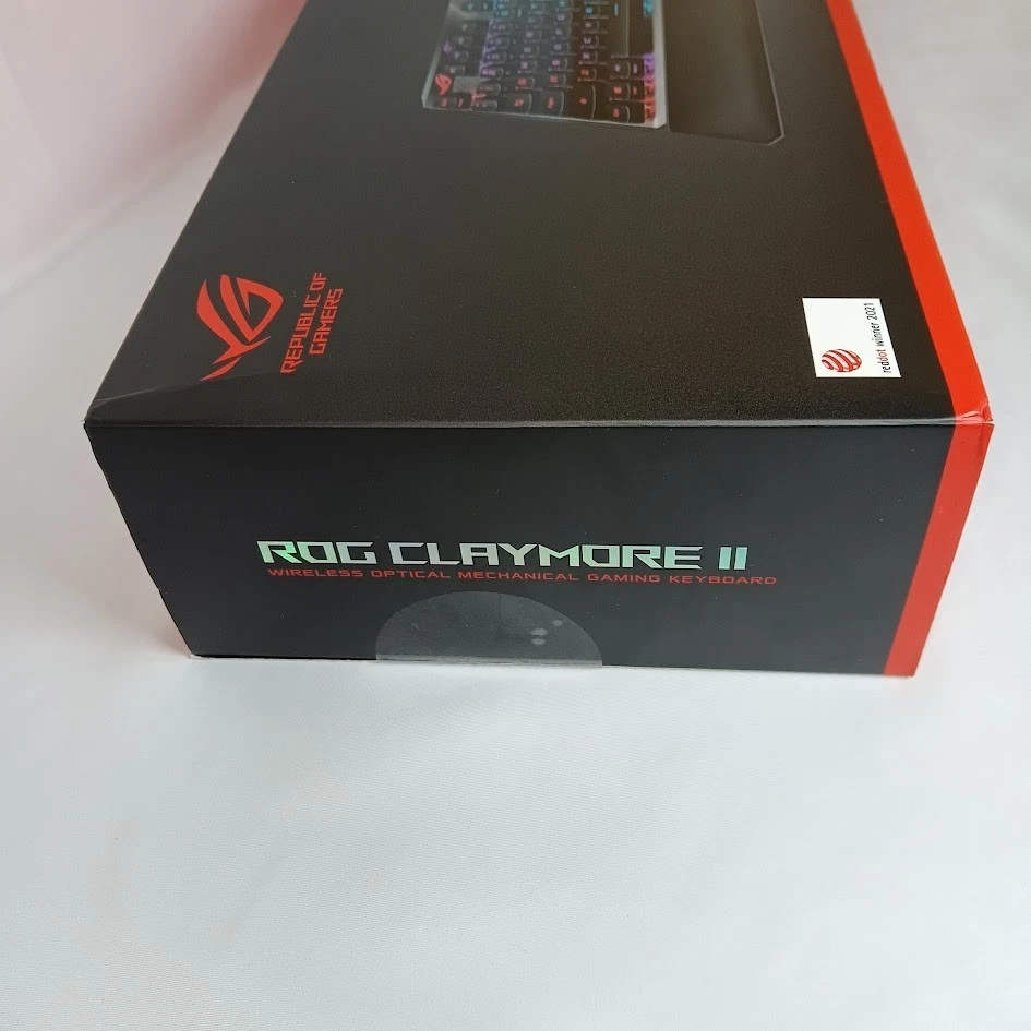 ASUS ROG Claymore II Gaming Keyboard RX RED Switch MA02 Japan NEW - Image 4 of 4