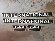 Autocollants Tracteur McCORMICK IH 844 International anciens d'origine 