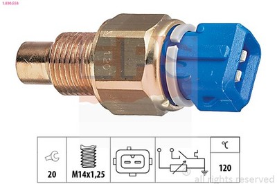 KÜHLMITTELTEMPERATURSENSOR FÜR PEUGEOT, CITROËN, FIAT - EPS 1.830.558