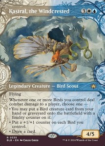 Kastral, the Windcrested (Showcase Foil) - Bloomburrow